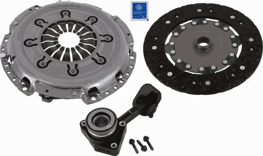 SACHS 3000 990 487 - Sajūga komplekts www.autospares.lv