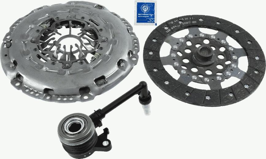 SACHS 3000 990 542 - Sajūga komplekts www.autospares.lv