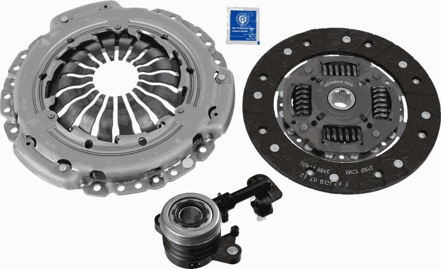 SACHS 3000 990 506 - Sajūga komplekts www.autospares.lv