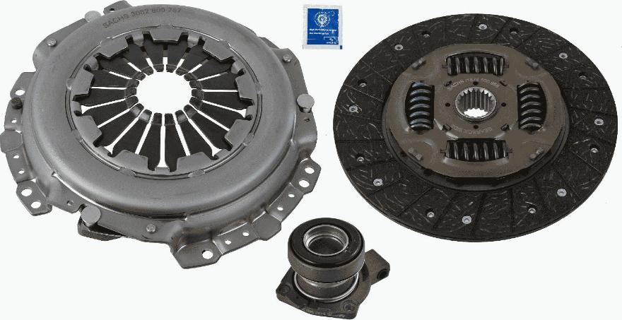 SACHS 3000 990 501 - Sajūga komplekts autospares.lv