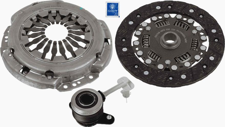 SACHS 3000 990 587 - Sajūga komplekts www.autospares.lv