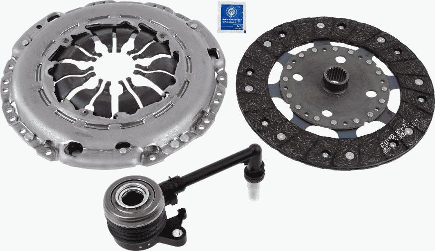 SACHS 3000 990 534 - Sajūga komplekts autospares.lv