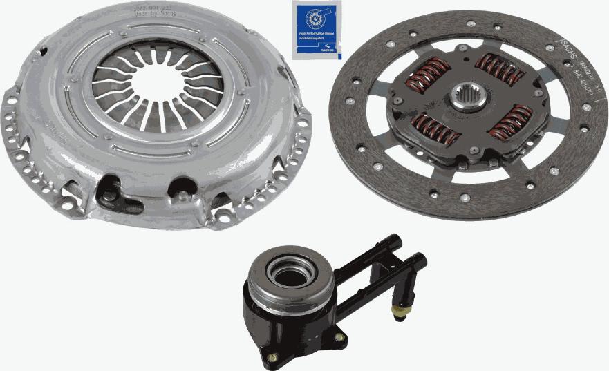 SACHS 3000 990 531 - Sajūga komplekts www.autospares.lv