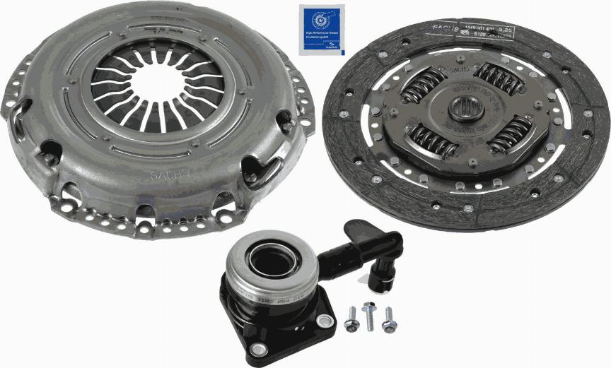 SACHS 3000 990 520 - Комплект сцепления www.autospares.lv