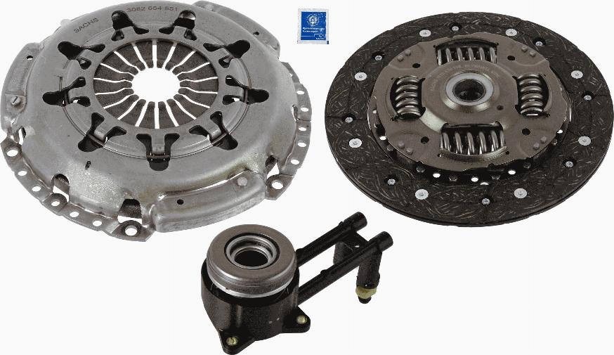 SACHS 3000 990 619 - Sajūga komplekts www.autospares.lv