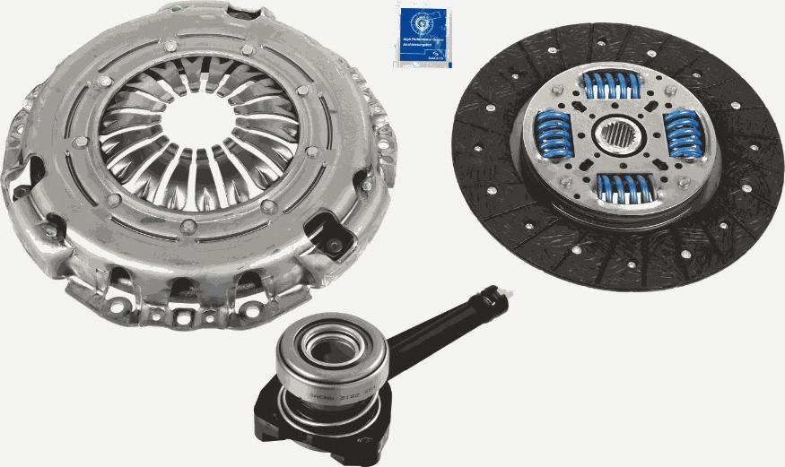 SACHS 3000 990 095 - Sajūga komplekts autospares.lv