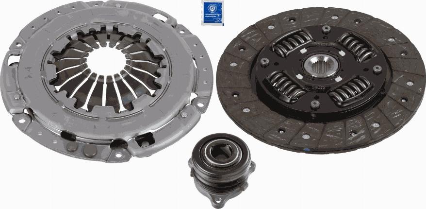 SACHS 3000 990 090 - Sajūga komplekts autospares.lv