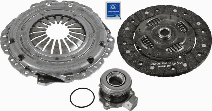 SACHS 3000 990 042 - Sajūga komplekts www.autospares.lv