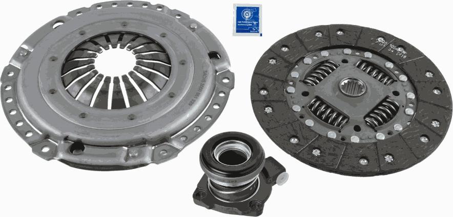 SACHS 3000 990 059 - Clutch Kit www.autospares.lv