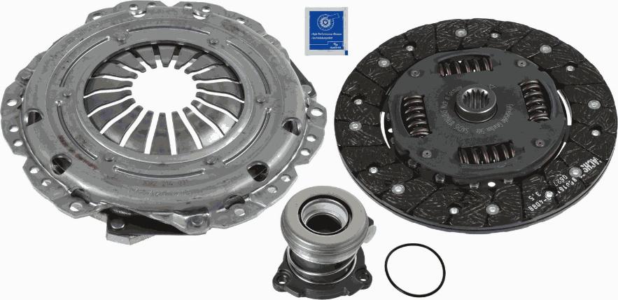 SACHS 3000 990 013 - Sajūga komplekts www.autospares.lv