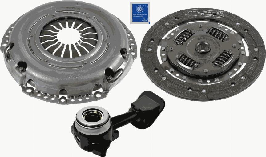 SACHS 3000 990 023 - Sajūga komplekts www.autospares.lv