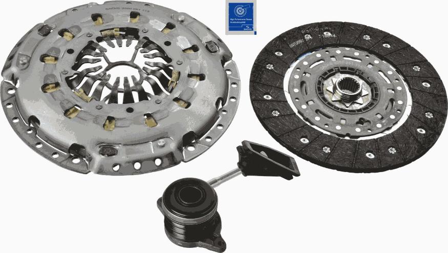 SACHS 3000 990 190 - Sajūga komplekts www.autospares.lv