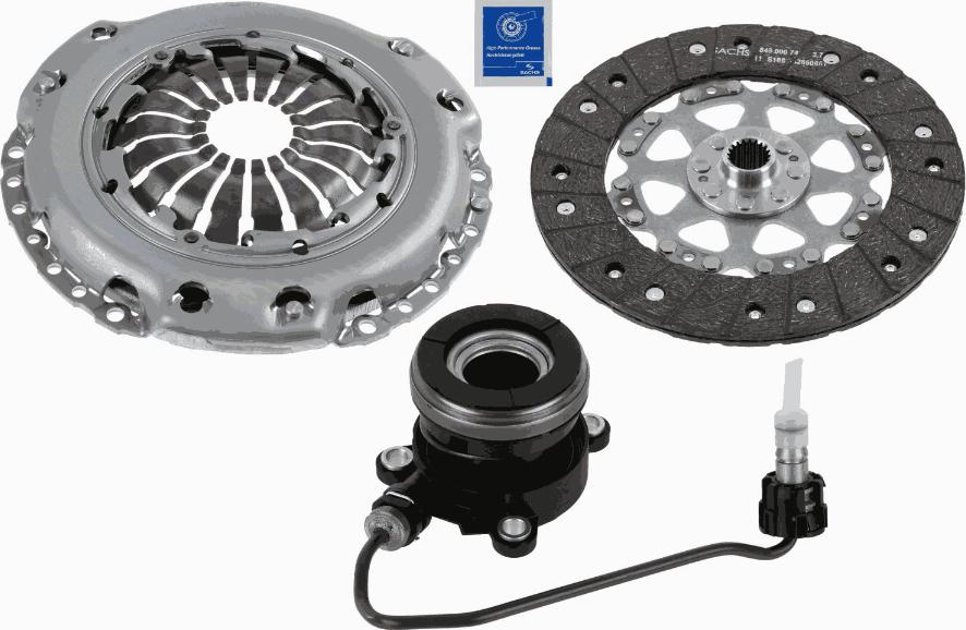 SACHS 3000 990 146 - Sajūga komplekts autospares.lv