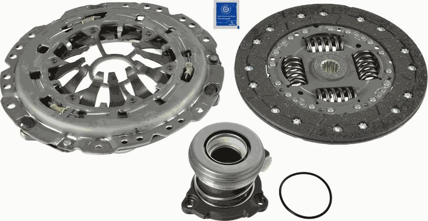 SACHS 3000 990 141 - Sajūga komplekts www.autospares.lv