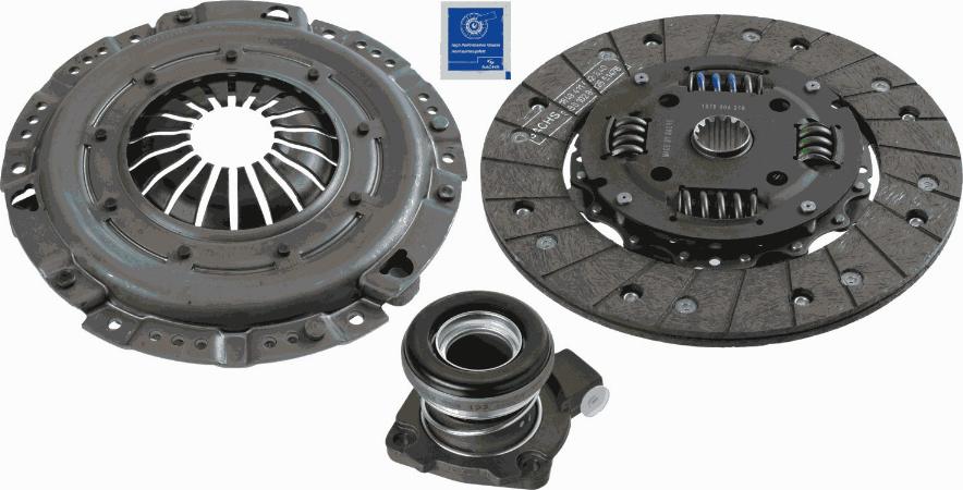 SACHS 3000 990 148 - Комплект сцепления www.autospares.lv