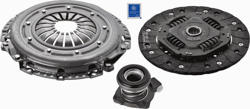 SACHS 3000 990 156 - Sajūga komplekts autospares.lv