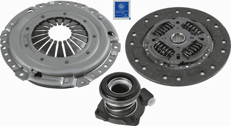 SACHS 3000 990 150 - Sajūga komplekts autospares.lv