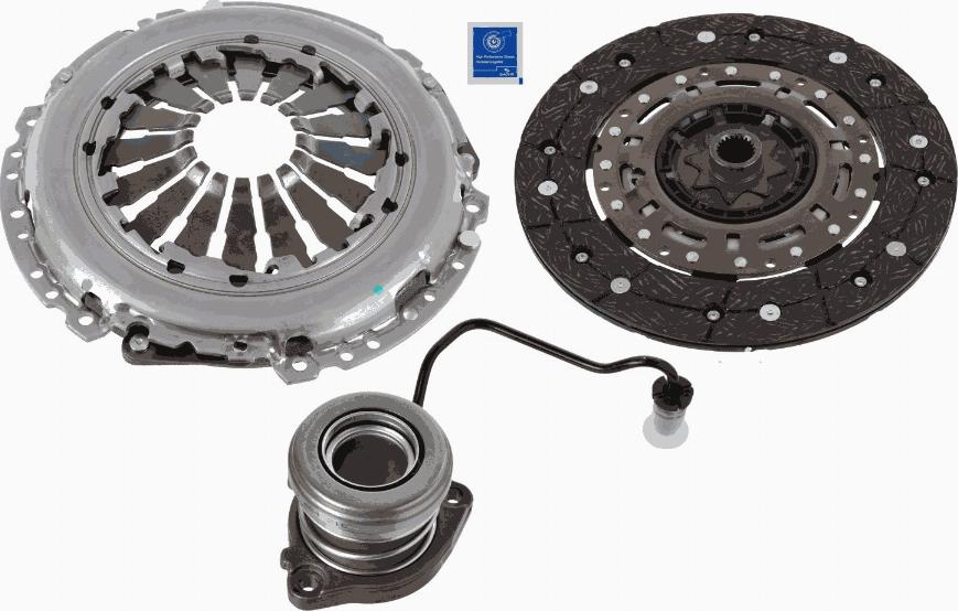 SACHS 3000 990 162 - Sajūga komplekts www.autospares.lv