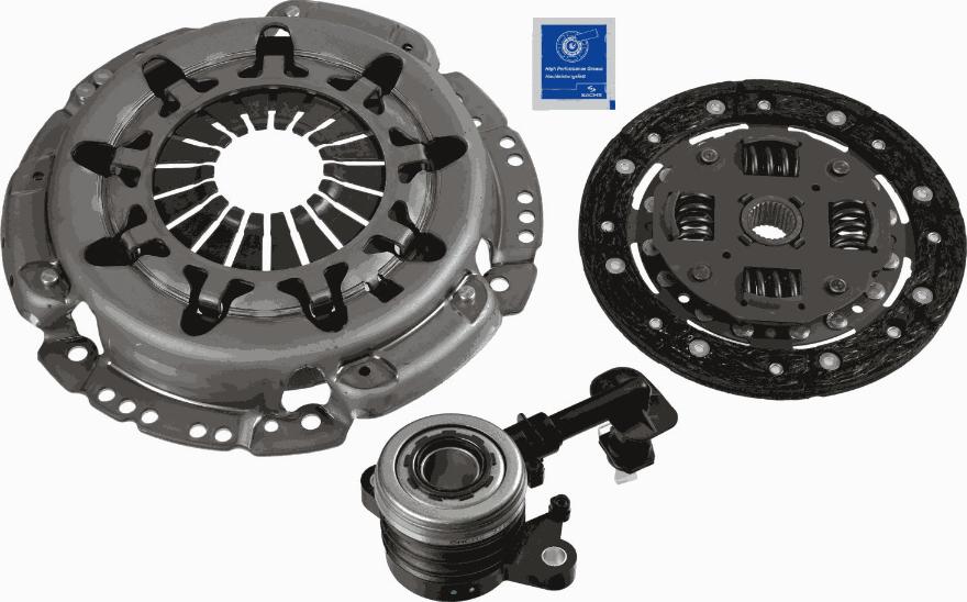 SACHS 3000 990 109 - Комплект сцепления www.autospares.lv