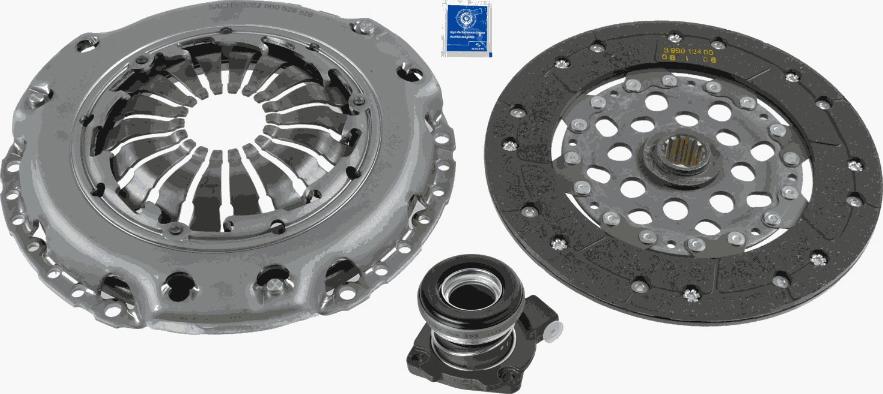 SACHS 3 000 990 107 - Комплект сцепления www.autospares.lv