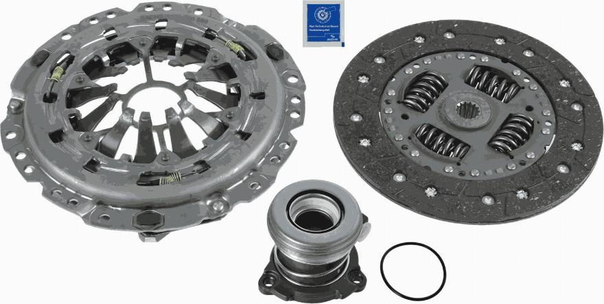 SACHS 3000 990 111 - Sajūga komplekts autospares.lv