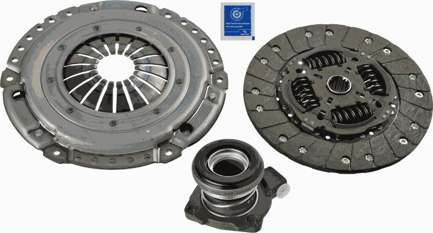 SACHS 3000 990 117 - Sajūga komplekts autospares.lv