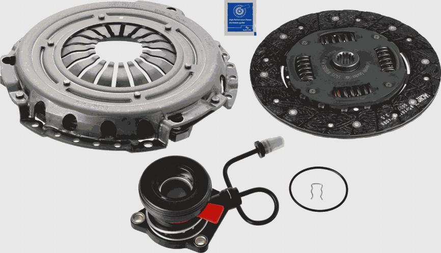 SACHS 3 000 990 131 - Sajūga komplekts autospares.lv