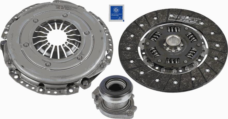 SACHS 3000 990 341 - Sajūga komplekts www.autospares.lv