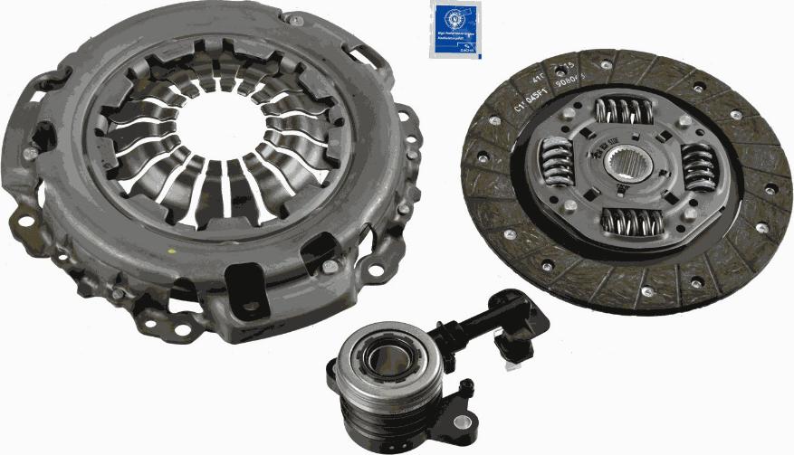 SACHS 3000 990 356 - Sajūga komplekts www.autospares.lv