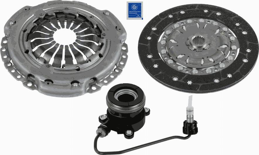 SACHS 3000 990 307 - Sajūga komplekts autospares.lv