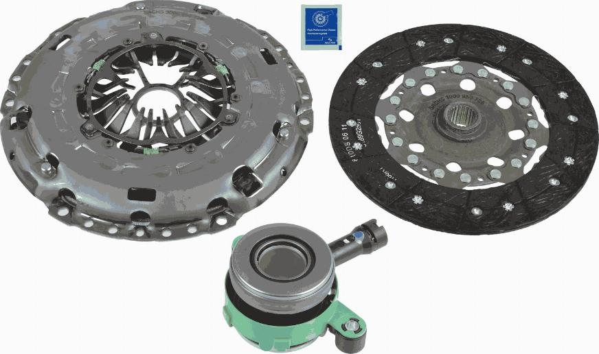 SACHS 3000 990 310 - Sajūga komplekts www.autospares.lv