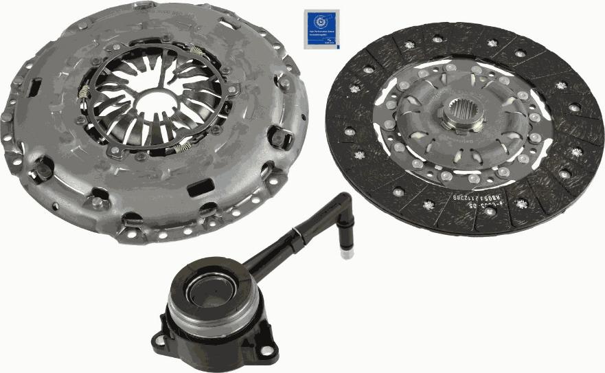 SACHS 3000 990 318 - Clutch Kit www.autospares.lv