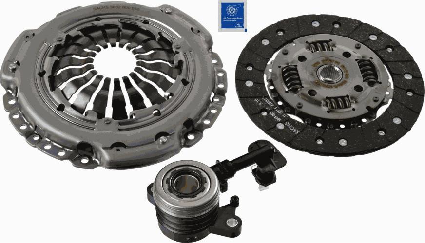 SACHS 3000 990 386 - Sajūga komplekts autospares.lv