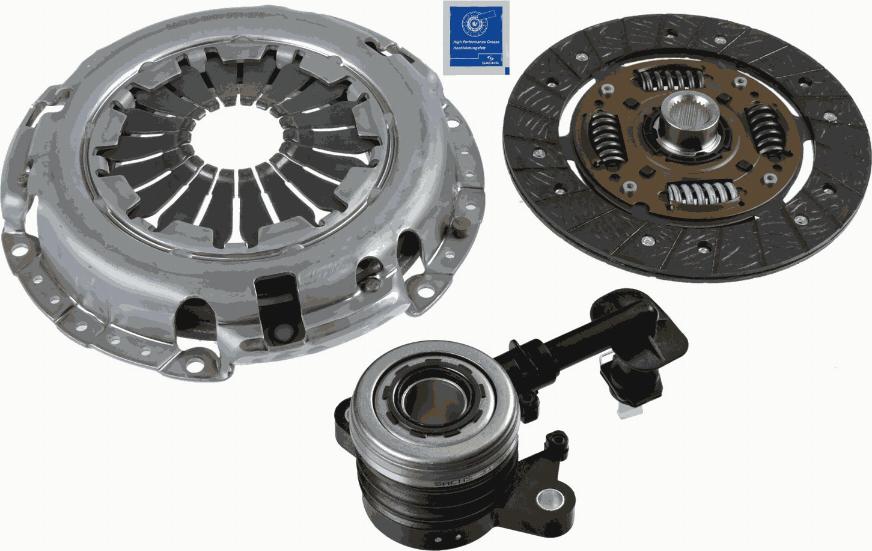 SACHS 3000 990 323 - Sajūga komplekts www.autospares.lv