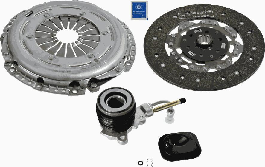 SACHS 3000 990 295 - Sajūga komplekts www.autospares.lv