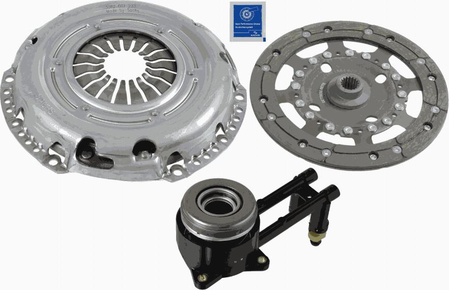 SACHS 3000 990 208 - Sajūga komplekts www.autospares.lv