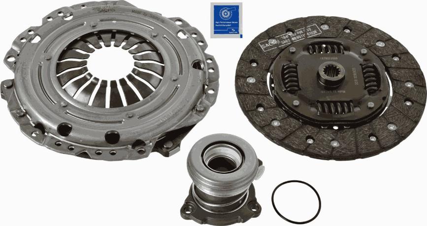 SACHS 3000 990 207 - Sajūga komplekts www.autospares.lv