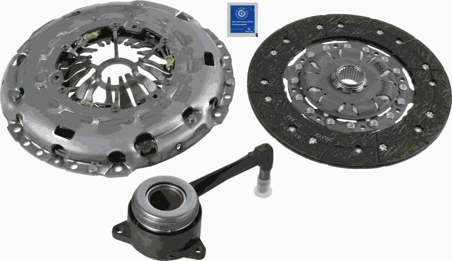 SACHS 3000 990 219 - Sajūga komplekts www.autospares.lv