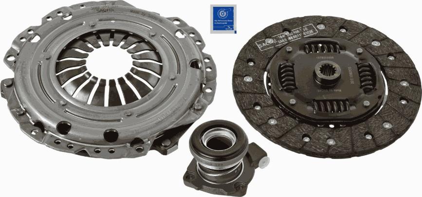 SACHS 3000 990 211 - Sajūga komplekts autospares.lv