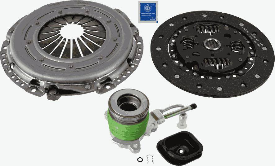 SACHS 3000 990 212 - Sajūga komplekts www.autospares.lv