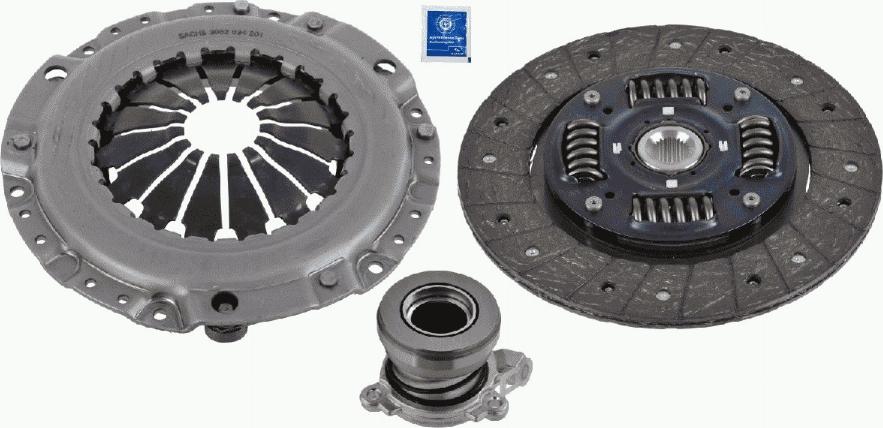 SACHS 3000 990 289 - Sajūga komplekts www.autospares.lv