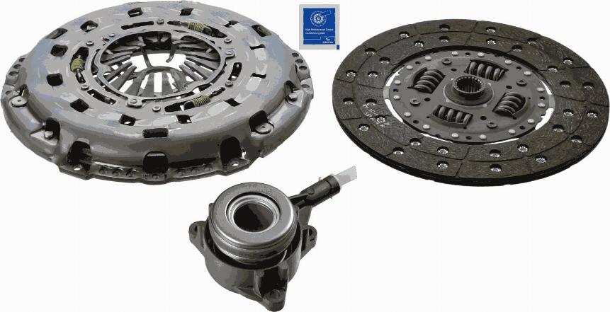 SACHS 3000 990 226 - Sajūga komplekts autospares.lv