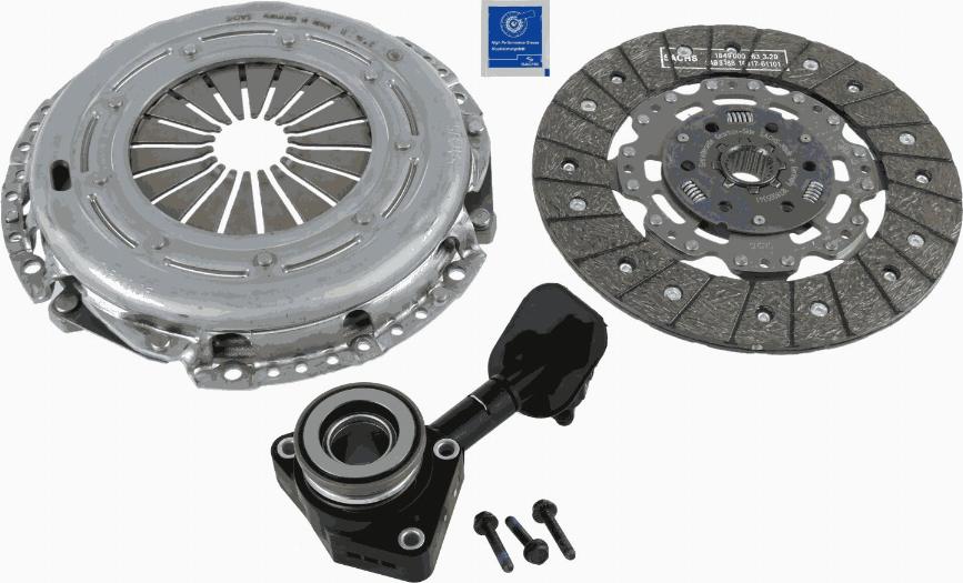 SACHS 3000 990 221 - Sajūga komplekts www.autospares.lv