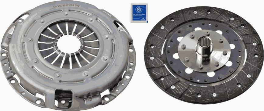 SACHS 3000 954 402 - Sajūga komplekts autospares.lv