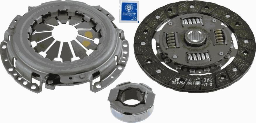 SACHS 3000 954 056 - Sajūga komplekts www.autospares.lv