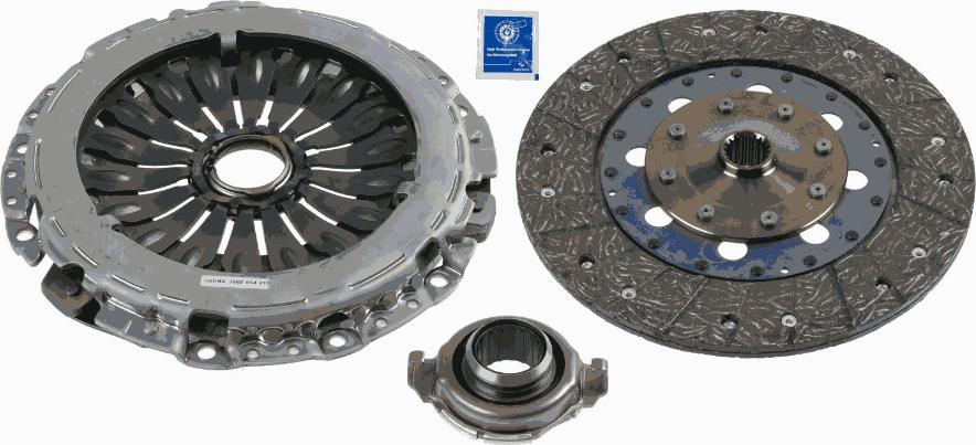 SACHS 3000 954 033 - Sajūga komplekts www.autospares.lv