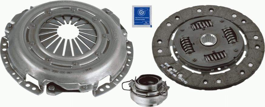 SACHS 3000 950 902 - Sajūga komplekts www.autospares.lv