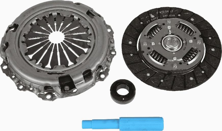 SACHS 3000 950 679 - Комплект сцепления www.autospares.lv