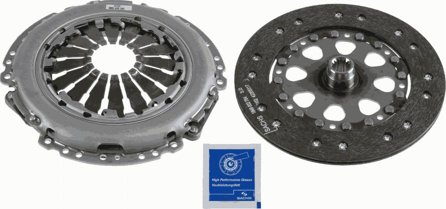 SACHS 3000 950 011 - Sajūga komplekts autospares.lv