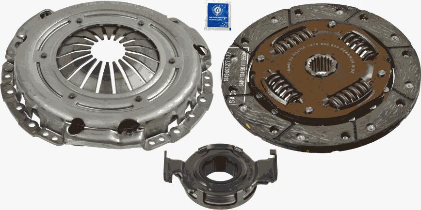 SACHS 3000 950 076 - Sajūga komplekts www.autospares.lv